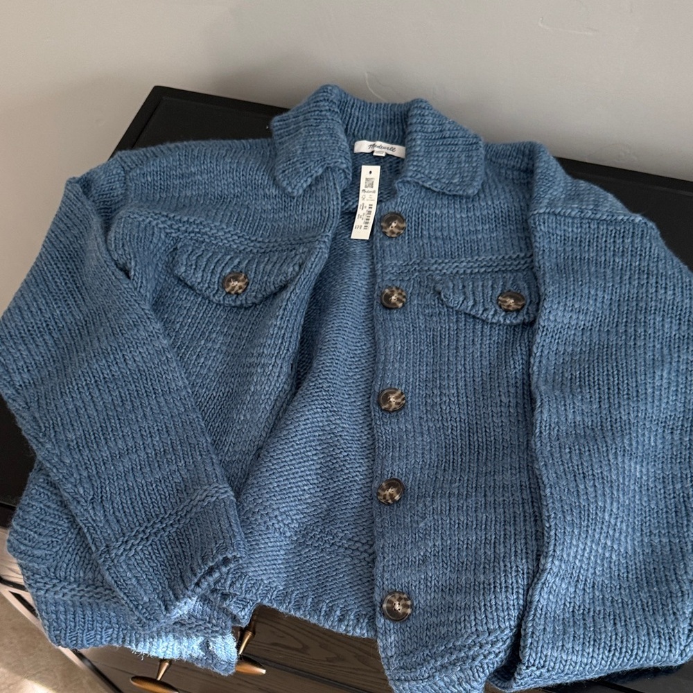 Madewell Blue Knit, Xs